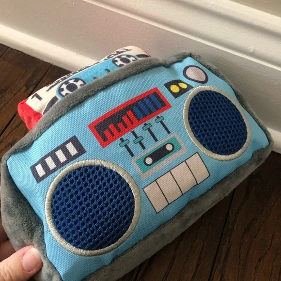 BARK! Dogs Toy - Vintage Boom Box w/Removable (Attached) Cassette Tape - NWOT! - Picture 4 of 10